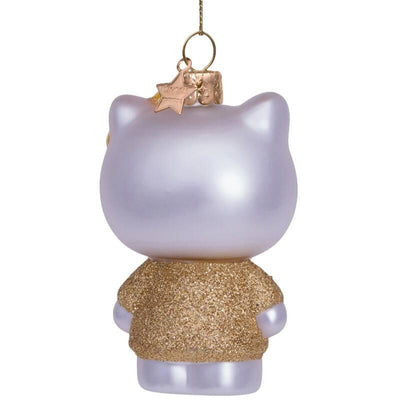 Kerstornament - Vondels Hello Kitty gold dress