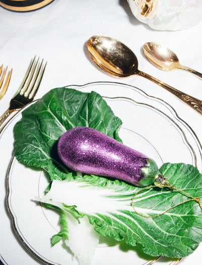 Kerstornament - Vondels Aubergine