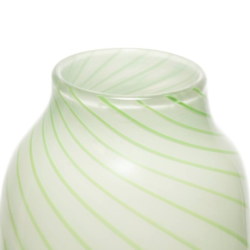 Vaas - Vondels Groen gestreept 38cm