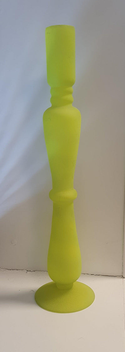 Vaas - Neon geel 37cm hoog