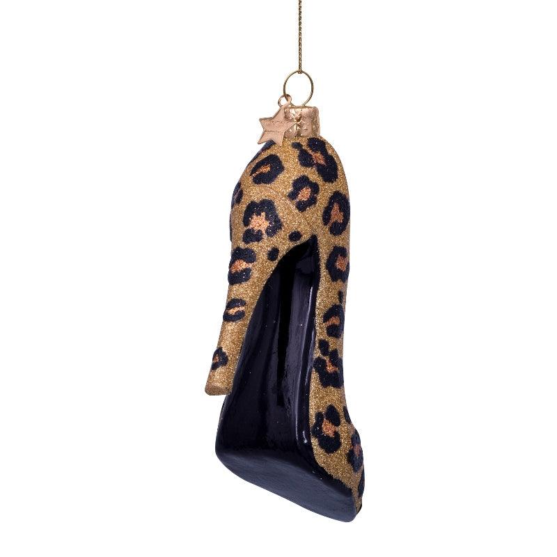 Kerstornament - Vondels Pump/Hak panterprint