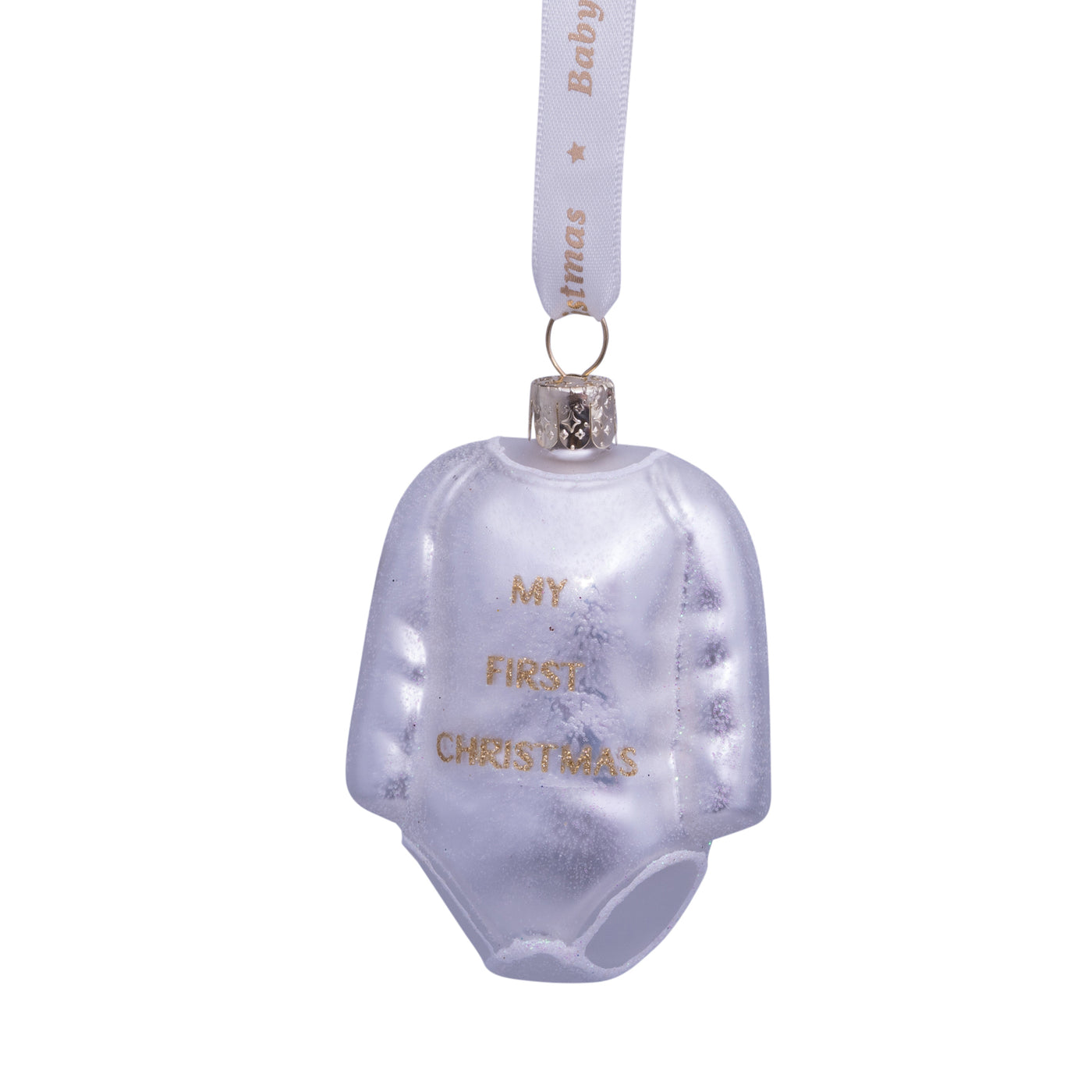 Kerstornament - Vondels Baby Romper "My First Christmas"