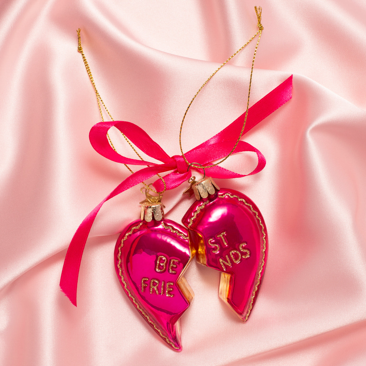 Kerstornament - Vondels Hart "Best Friends"