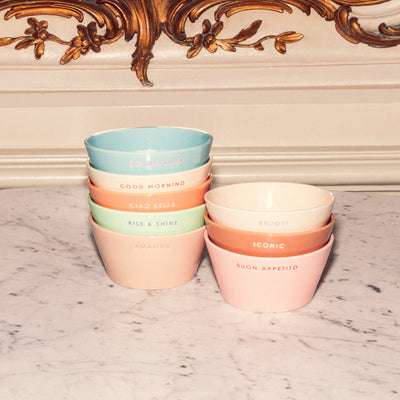 Schaal / Kom Vondels - "Buon Appetito"