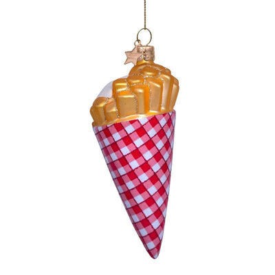 Kerstornament - Vondels Patatzak met Mayo