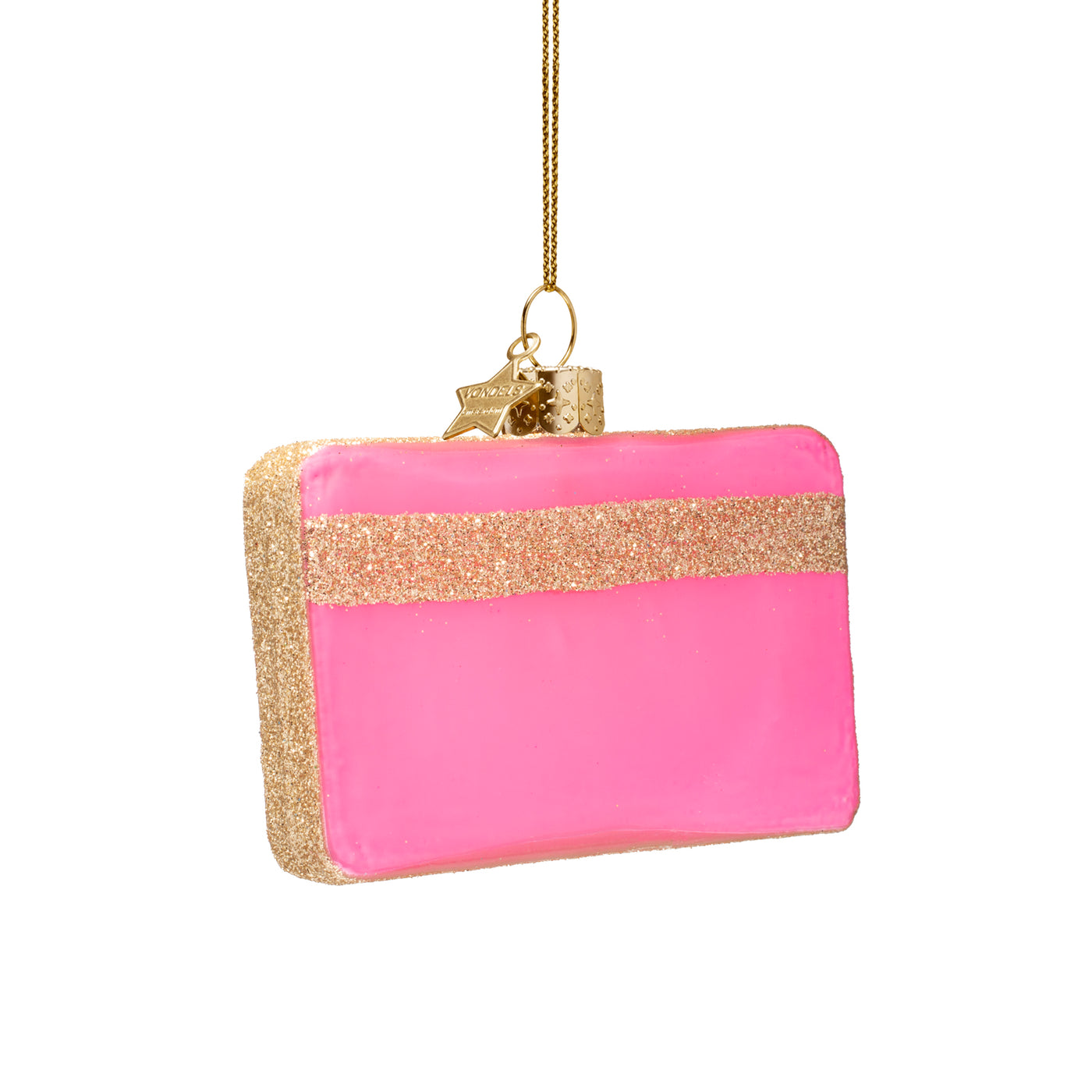 Kerstornament - Vondels Creditcard Pink