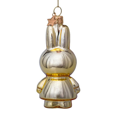 Kerstornament - Vondels Nijntje shiny gold