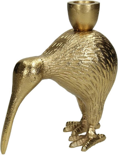 Kandelaar - Kiwi Vogel Goud