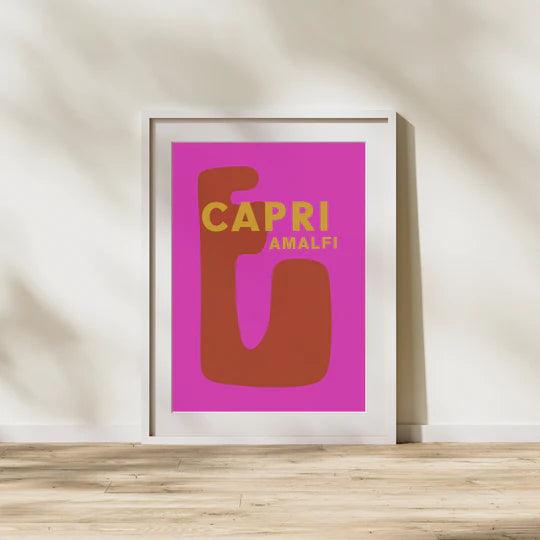 Wall Print - Capri Vacay Poster