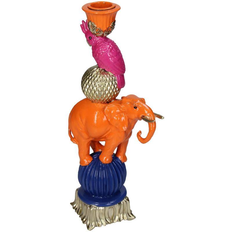 Pre-order Kandelaar - Olifant en Vogel Multi II - JungleHome