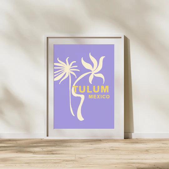 Wall Print - Tulum Vacay Poster - JungleHome