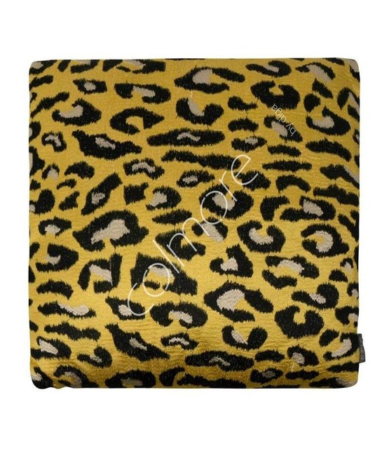 Sierkussen - Leopard Gold