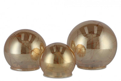Led lampen - Bollen set van drie amber - JungleHome