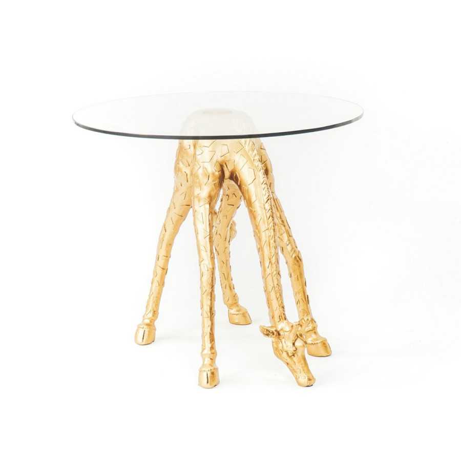 Tafel Giraf - goudkleurig